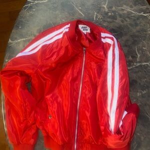 Red women’s jacket